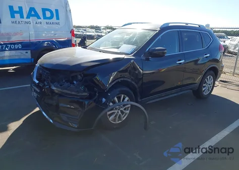 2019 Nissan Rogue Sv из США, поврежденный, VIN KNMAT2MV7KP515116